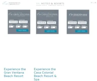 VHHR.com(VH Hotels) Screenshot