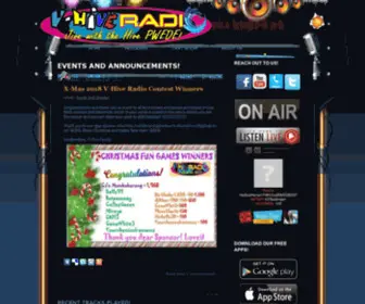 Vhiveradioph.com(Home of the Hottest Filipino OPM Music & Tagalog Songs. V) Screenshot