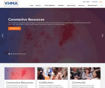 Vhma.org(Home) Screenshot