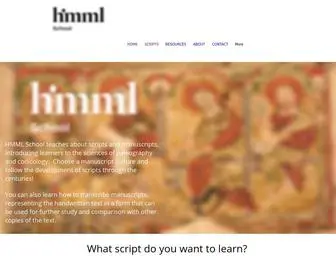 VHMMLSchool.org(VHMML School) Screenshot