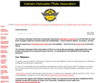 Vhpa.org(Vietnam Helicopter Pilots Association) Screenshot