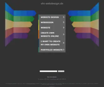 VHR-Webdesign.de(Web) Screenshot