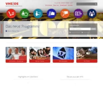 VHS-OS.de(Vhs Osnabrück) Screenshot