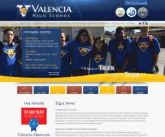 VHstigers.org(Valencia High School) Screenshot