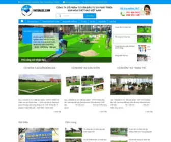 VHTgrass.com(Công ty Cung Cấp Cỏ nhân tạo giá rẻ nhất Hà Nội) Screenshot