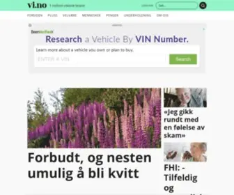VI.no(Er en nyttig nettavis for seniorer. skriver om) Screenshot