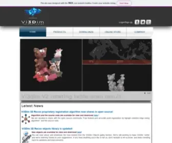 VI3Dim.com(Vi3Dim Technologies) Screenshot