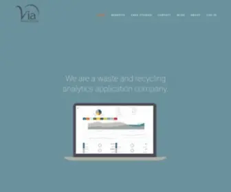 Viaanalytics.com(Via Analytics) Screenshot