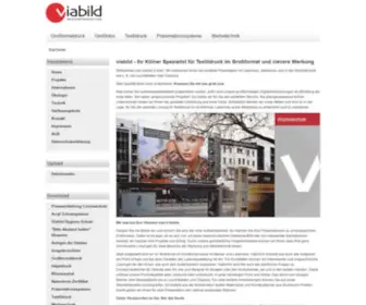 Viabild.com(Großformatdruck) Screenshot
