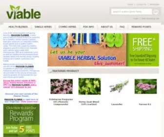 Viable-Herbal.com(Viable Herbal) Screenshot