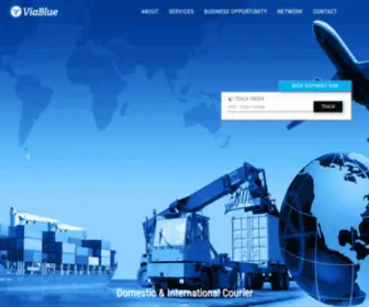 Viablue.in(Domestic & International Courier Service) Screenshot