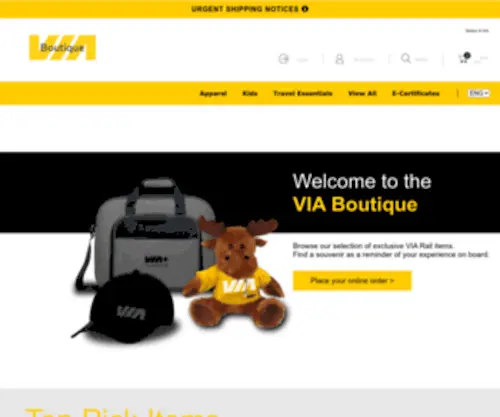 Viaboutique.ca(Viaboutique) Screenshot