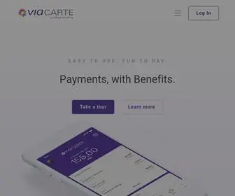 Viacarte.com(Payments, with benefits) Screenshot