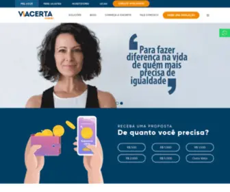 Viacertabanking.com.br(VIACERTA Banking) Screenshot