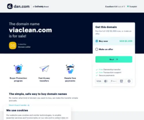 Viaclean.com(Viaclean) Screenshot