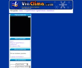 Viaclima.com(Pronóstico) Screenshot