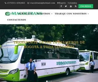 Viacoltrans.com.co(VIACOLTRANS LTDA) Screenshot