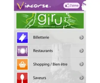 Viacorse.mobi(Retrouvez sur l'application corse Iphone et Android toutes les infos sur votre mobile) Screenshot