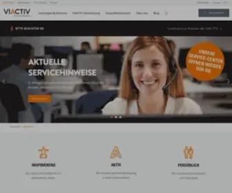 Viactiv.de(Viactiv ist anders) Screenshot