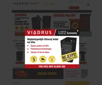 Viadrus.cz(Kotle pro domácnosti a průmysl) Screenshot