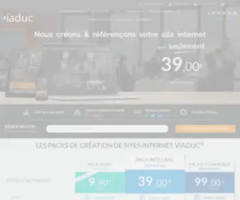 Viaduc.com(Création de site Internet) Screenshot