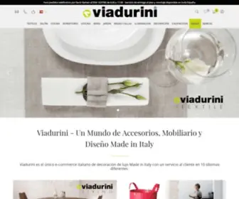 Viadurini.es(Venta online de muebles de lujo. Un amplio catálogo Made in Italy) Screenshot