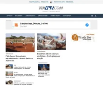 Viaeptv.com(Site de notícias) Screenshot