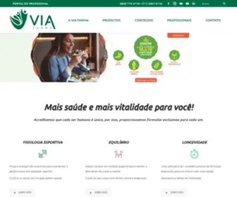 Viafarmanet.com.br(Via Farma) Screenshot