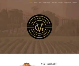 Viagaribaldiny.com(Via Garibaldi Italian Ristorante) Screenshot