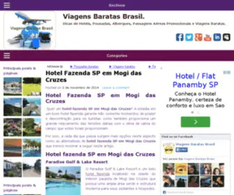 Viagensbaratasbrasil.com.br(Viagens Baratas Brasil) Screenshot