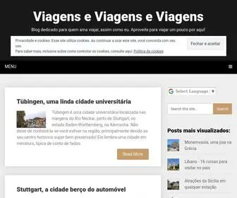 Viagenseviagenseviagens.com(Viagens e Viagens e Viagens) Screenshot