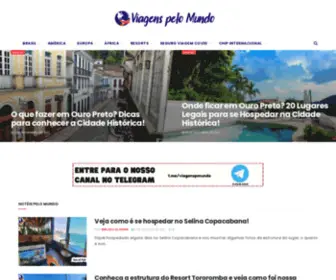 Viagenspelomundo.com.br(Viagens pelo Mundo) Screenshot