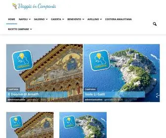 Viaggiaincampania.it(Guida al turismo in Campania) Screenshot