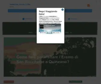 Viaggiando-Italia.it(Benvenuti nell'Italia più bella) Screenshot