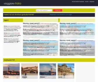 Viaggiare-Italia.it(Viaggiare Italia) Screenshot