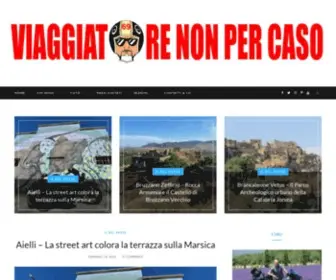 Viaggiatorenonpercaso.com(Racconto le mie passioni) Screenshot