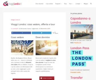 Viaggilondra.it(Viaggi Londra) Screenshot