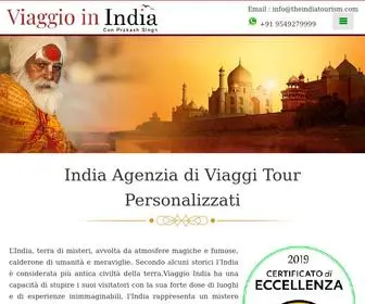 Viaggioinindia.com(Viaggio in india) Screenshot