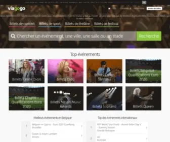 Viagogo.be(Billets et Places de Concert) Screenshot