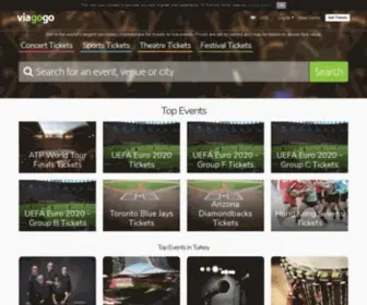 Viagogo.com.tr(Biletler) Screenshot