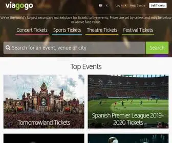 Viagogo.gr(Εισιτήρια) Screenshot