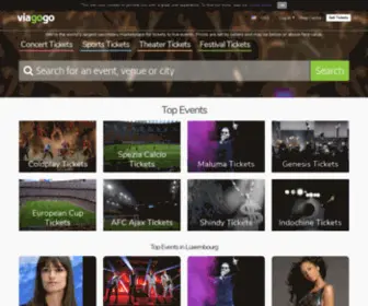 Viagogo.lu(Billets et Places de Concert) Screenshot