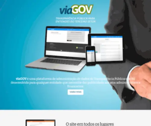 Viagov.com.br(Plataforma de Trasparência para Órgãos Públicos) Screenshot