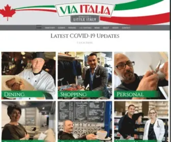 Viaitalia.com(Via Italia) Screenshot