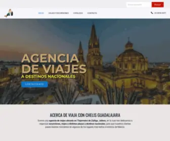 Viajaconchelis.com(Agencia) Screenshot