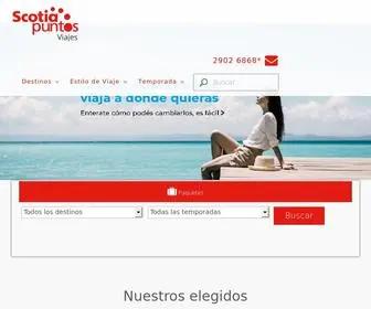 Viajacontuspuntos.com(Viajá) Screenshot