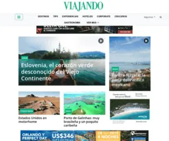 Viajando.travel(Revista de viajes y turismo on line) Screenshot