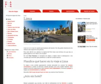 Viajandoalima.com(LIMA) Screenshot