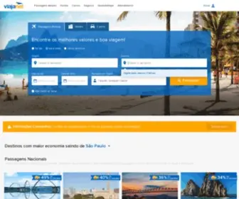 Viajanet.com.br(Passagens Aéreas com economia garantida) Screenshot