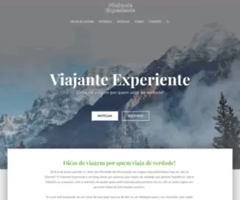 Viajanteexperiente.com.br(Viajante Experiente) Screenshot